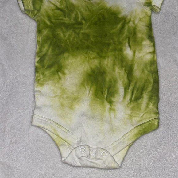 (3 for $10) George Green and White Tie-Dye Bodysuit - Picture 4 of 5